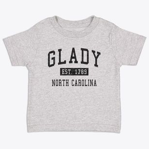 Glady North Carolina Classic Established Toddler T-Shirt