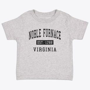 Noble Furnace Virginia Classic Established Toddler T-Shirt