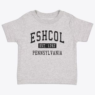 Eshcol Pennsylvania Classic Established Toddler T-Shirt