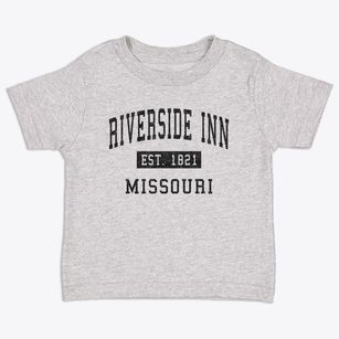 Riverside Inn Missouri Classic Established Toddler T-Shirt