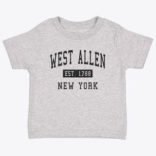 West Allen New York Classic Established Toddler T-Shirt