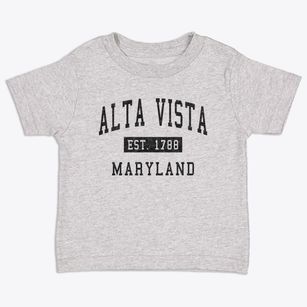 Alta Vista Maryland Classic Established Toddler T-Shirt