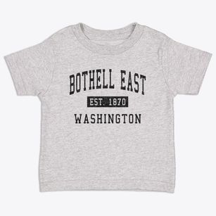Bothell East Washington Classic Established Toddler T-Shirt