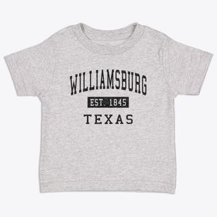 Williamsburg Texas Classic Established Toddler T-Shirt