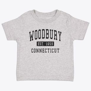 Woodbury Connecticut Classic Established Toddler T-Shirt