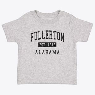 Fullerton Alabama Classic Established Toddler T-Shirt