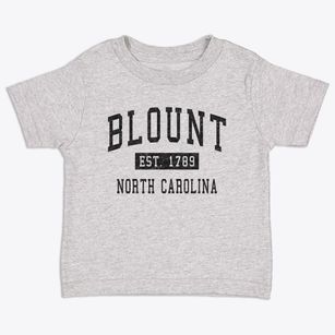 Blount North Carolina Classic Established Toddler T-Shirt