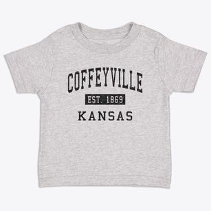 Coffeyville Kansas Classic Established Toddler T-Shirt