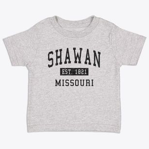Shawan Missouri Classic Established Toddler T-Shirt