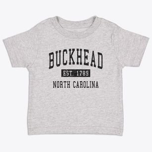 Buckhead North Carolina Classic Established Toddler T-Shirt