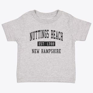 Nuttings Beach New Hampshire Classic Established Toddler T-Shirt