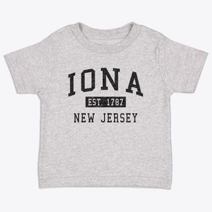 Iona New Jersey Classic Established Toddler T-Shirt
