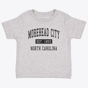 Morehead City North Carolina Classic Established Toddler T-Shirt