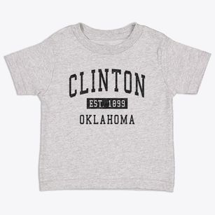 Clinton Oklahoma Classic Established Toddler T-Shirt