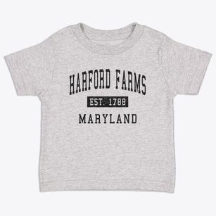 Harford Farms Maryland Classic Established Toddler T-Shirt