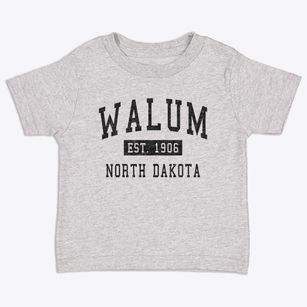 Walum North Dakota Classic Established Toddler T-Shirt