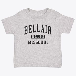 Bellair Missouri Classic Established Toddler T-Shirt