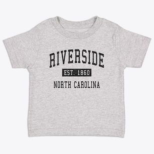 Riverside North Carolina Classic Established Toddler T-Shirt