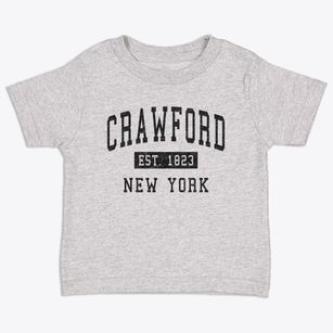 Crawford New York Classic Established Toddler T-Shirt