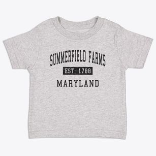 Summerfield Farms Maryland Classic Established Toddler T-Shirt