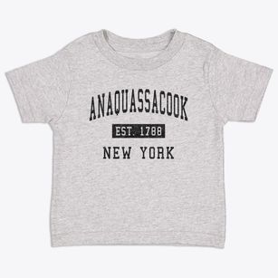 Anaquassacook New York Classic Established Toddler T-Shirt