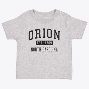 Orion North Carolina Classic Established Toddler T-Shirt