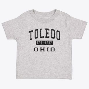 Toledo Ohio Classic Established Toddler T-Shirt