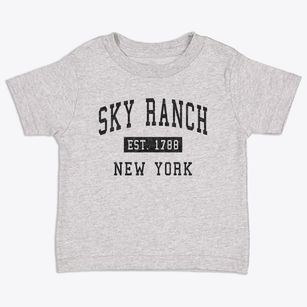 Sky Ranch New York Classic Established Toddler T-Shirt