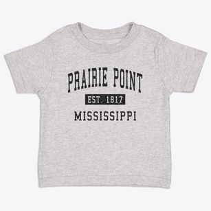 Prairie Point Mississippi Classic Established Toddler T-Shirt