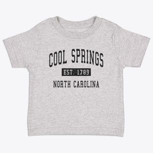 Cool Springs North Carolina Classic Established Toddler T-Shirt