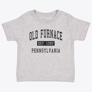 Old Furnace Pennsylvania Classic Established Toddler T-Shirt