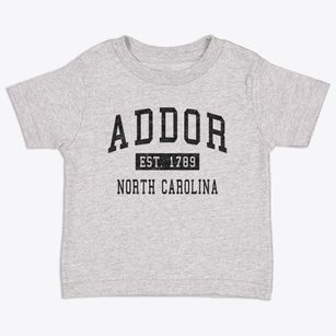 Addor North Carolina Classic Established Toddler T-Shirt