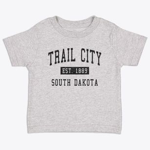 Trail City South Dakota Classic Established Toddler T-Shirt
