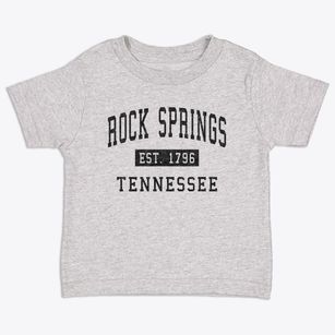 Rock Springs Tennessee Classic Established Toddler T-Shirt
