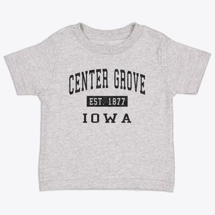 Center Grove Iowa Classic Established Toddler T-Shirt