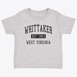 Whittaker West Virginia Classic Established Toddler T-Shirt