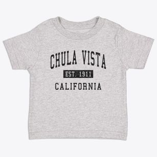 Chula Vista California Classic Established Toddler T-Shirt