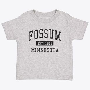 Fossum Minnesota Classic Established Toddler T-Shirt