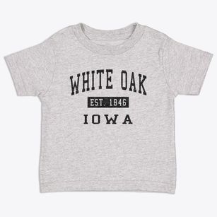 White Oak Iowa Classic Established Toddler T-Shirt