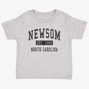 Newsom North Carolina Classic Established Toddler T-Shirt