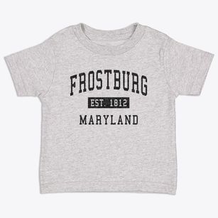 Frostburg Maryland Classic Established Toddler T-Shirt