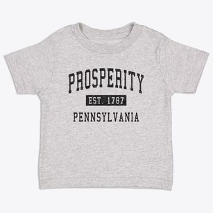 Prosperity Pennsylvania Classic Established Toddler T-Shirt
