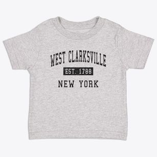 West Clarksville New York Classic Established Toddler T-Shirt