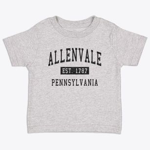Allenvale Pennsylvania Classic Established Toddler T-Shirt