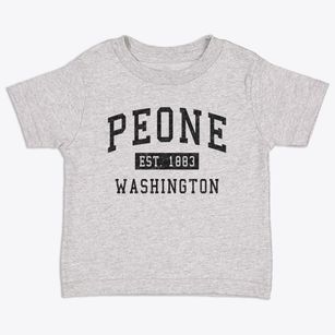 Peone Washington Classic Established Toddler T-Shirt