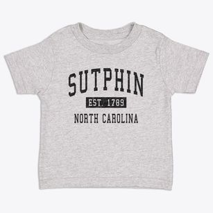 Sutphin North Carolina Classic Established Toddler T-Shirt