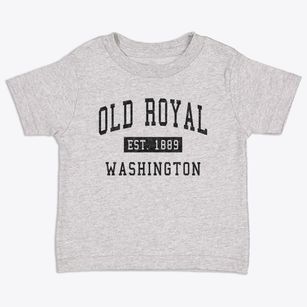 Old Royal Washington Classic Established Toddler T-Shirt