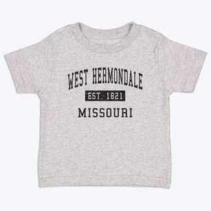 West Hermondale Missouri Classic Established Toddler T-Shirt