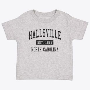 Hallsville North Carolina Classic Established Toddler T-Shirt