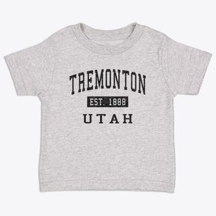 Tremonton Utah Classic Established Toddler T-Shirt